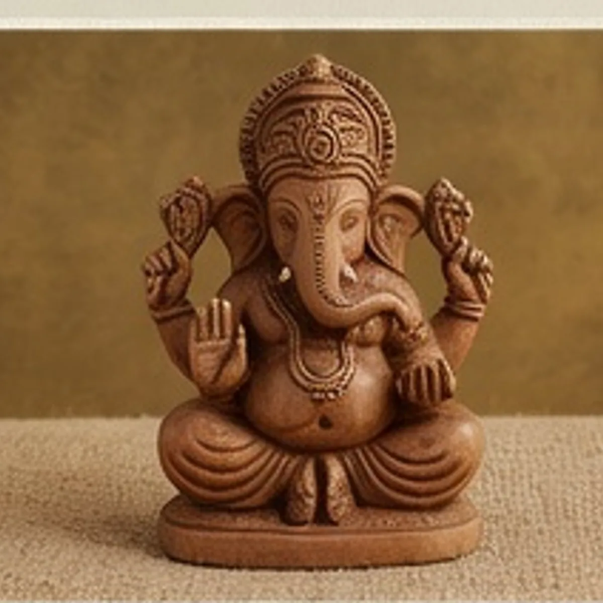 Channapatna Lacquer-Wood Carved Figurine