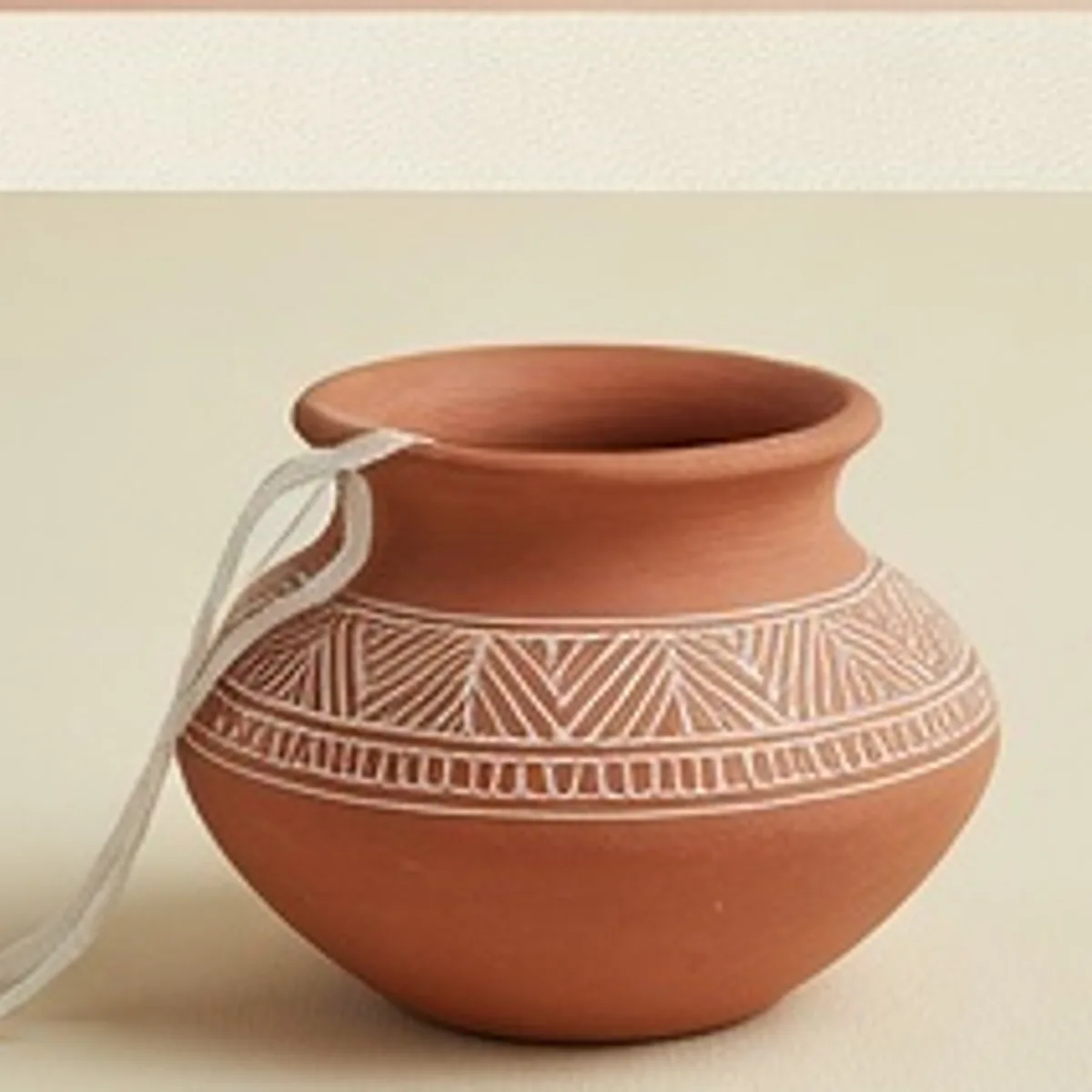 Khurja Hand-Thrown Terracotta Vase